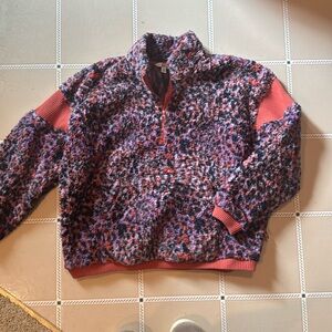 Women’s Fuzzy Fleece Quarter Zip Pullover